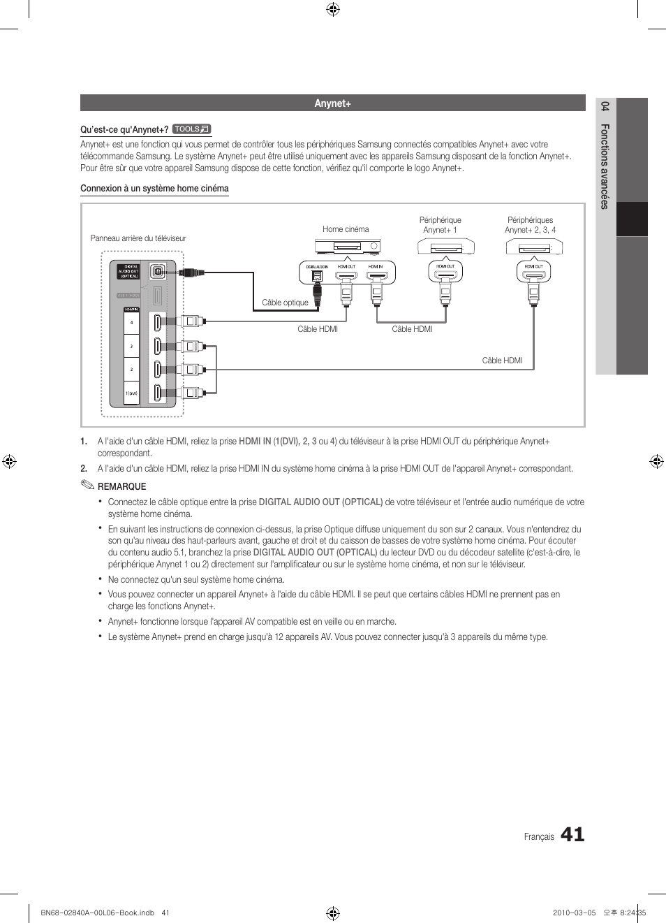 Samsung UE40C6600UW User Manual | Page 101 / 362