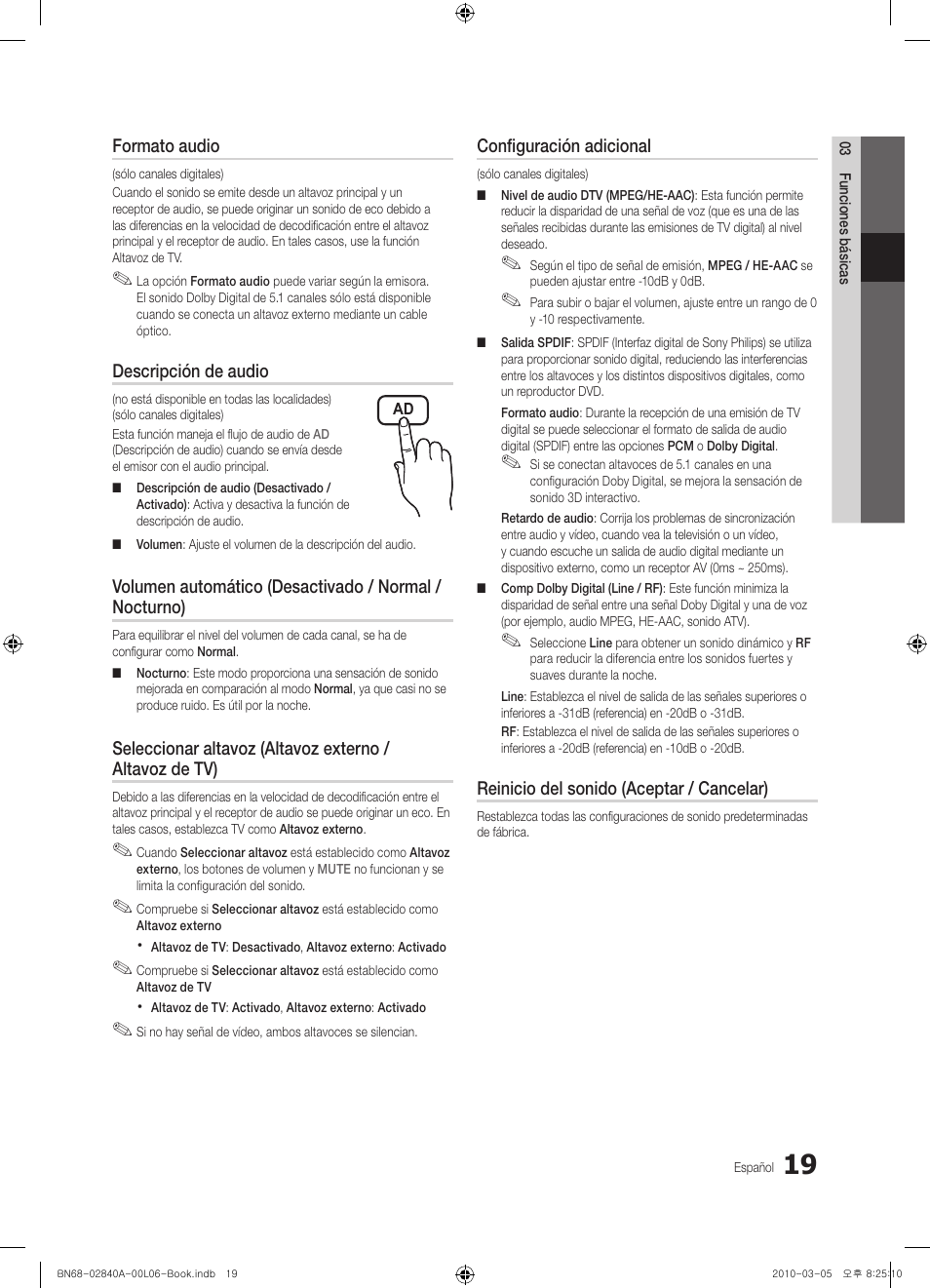 Samsung UE40C6600UW User Manual | Page 139 / 362