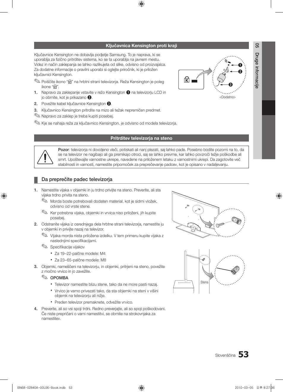 Samsung UE40C6600UW User Manual | Page 293 / 362