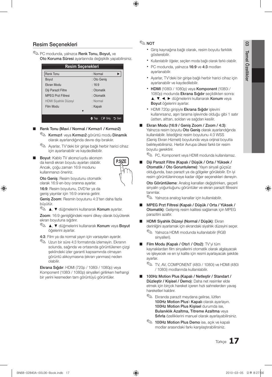 Samsung UE40C6600UW User Manual | Page 317 / 362
