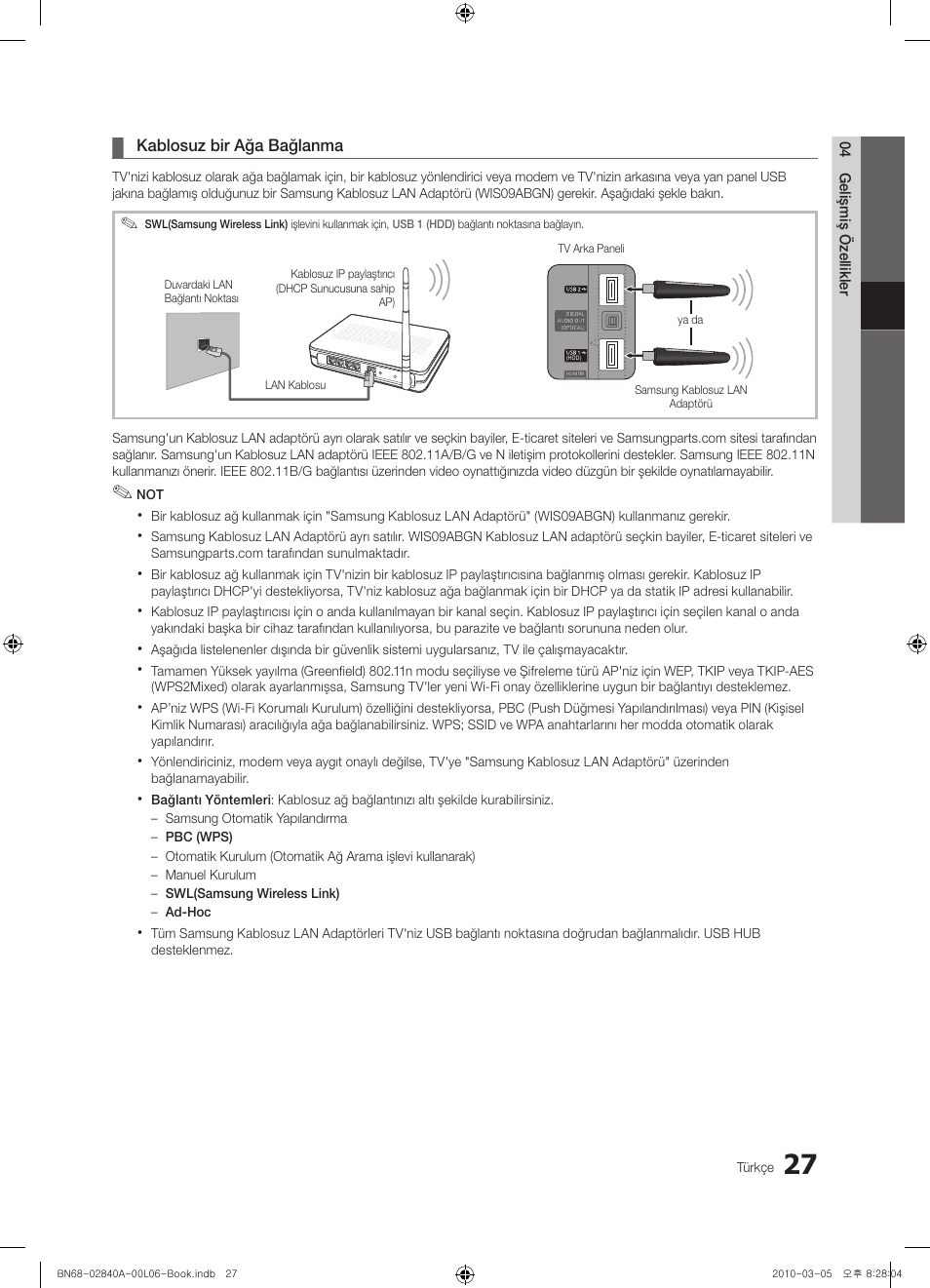 Samsung UE40C6600UW User Manual | Page 327 / 362