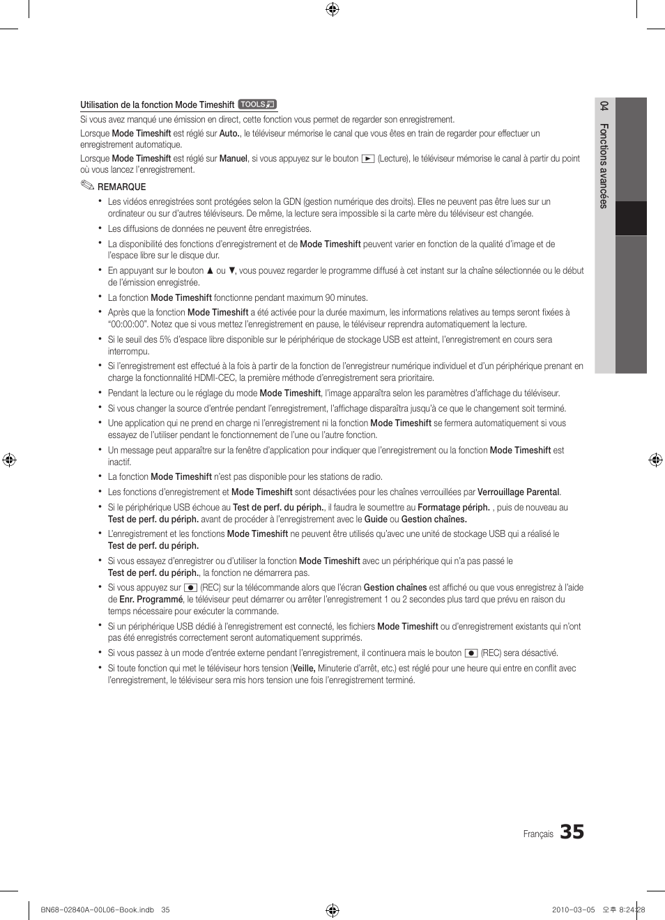 Samsung UE40C6600UW User Manual | Page 95 / 362