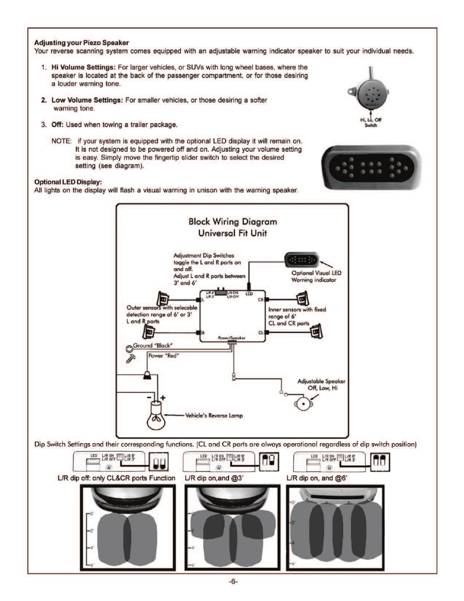 Audiovox AS-RS User Manual | Page 6 / 8