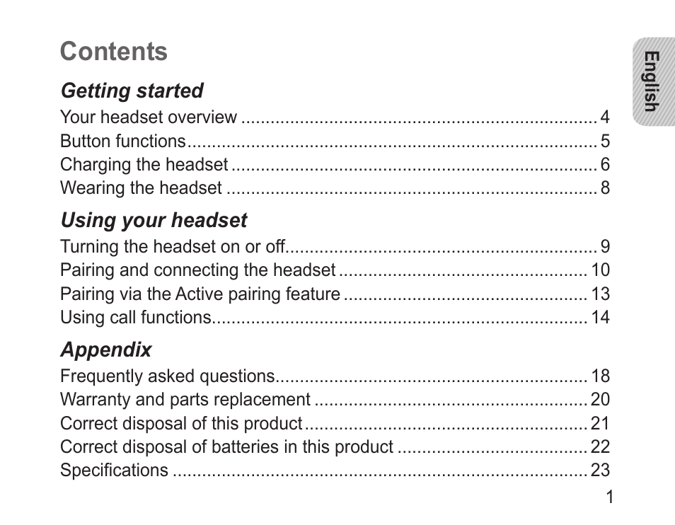 Samsung BHM1100 User Manual | Page 3 / 75