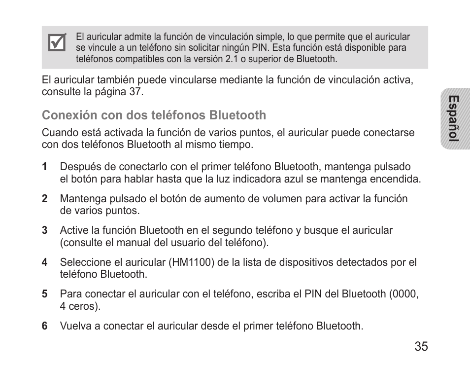 Samsung BHM1100 User Manual | Page 37 / 75