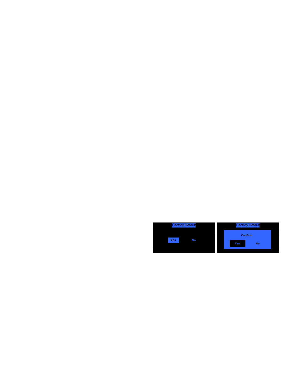 Reset to default, Factory default | Audiovox XR9 User Manual | Page 26 / 35