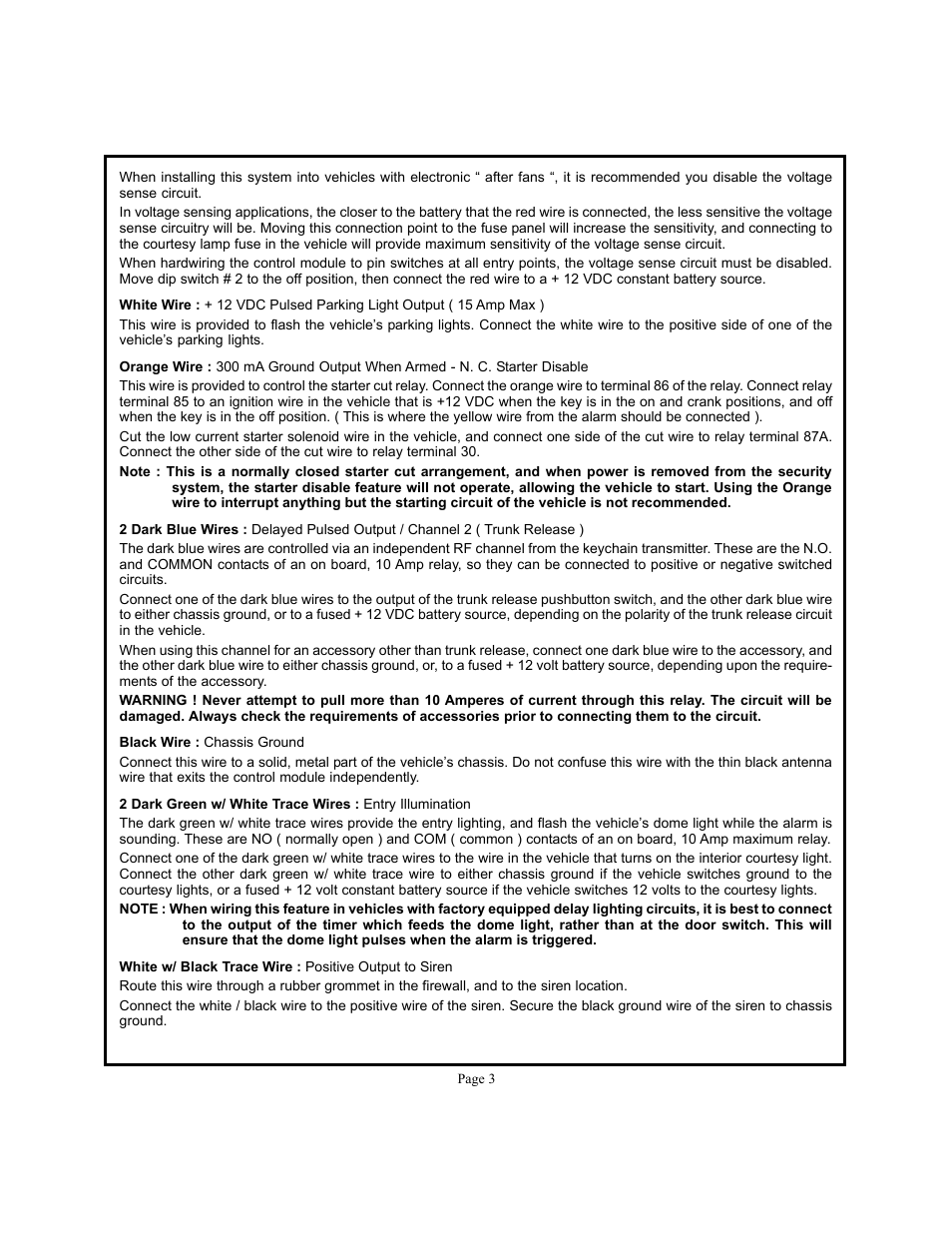 UltraGuard PRO 9549UG User Manual | Page 3 / 8