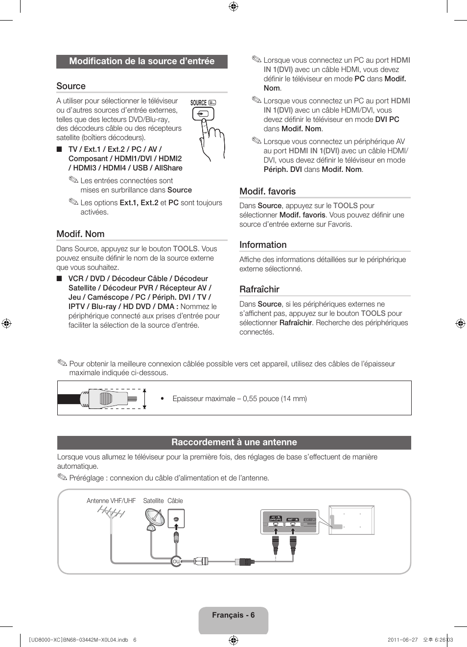 Samsung UE55D8000YS User Manual | Page 26 / 82