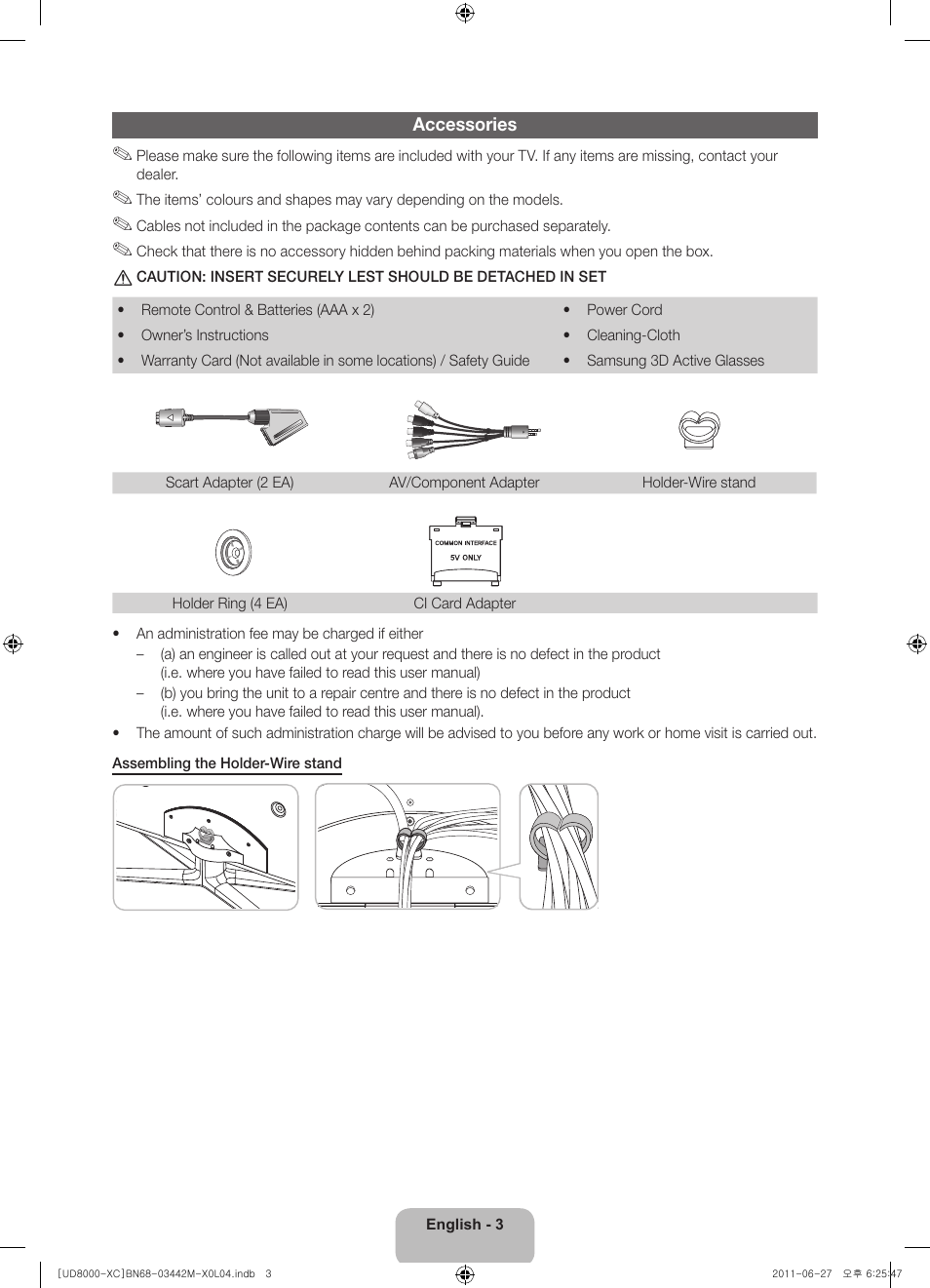 Samsung UE55D8000YS User Manual | Page 3 / 82