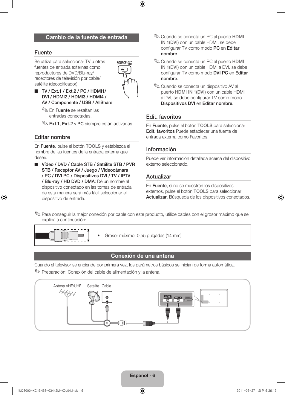 Samsung UE55D8000YS User Manual | Page 46 / 82