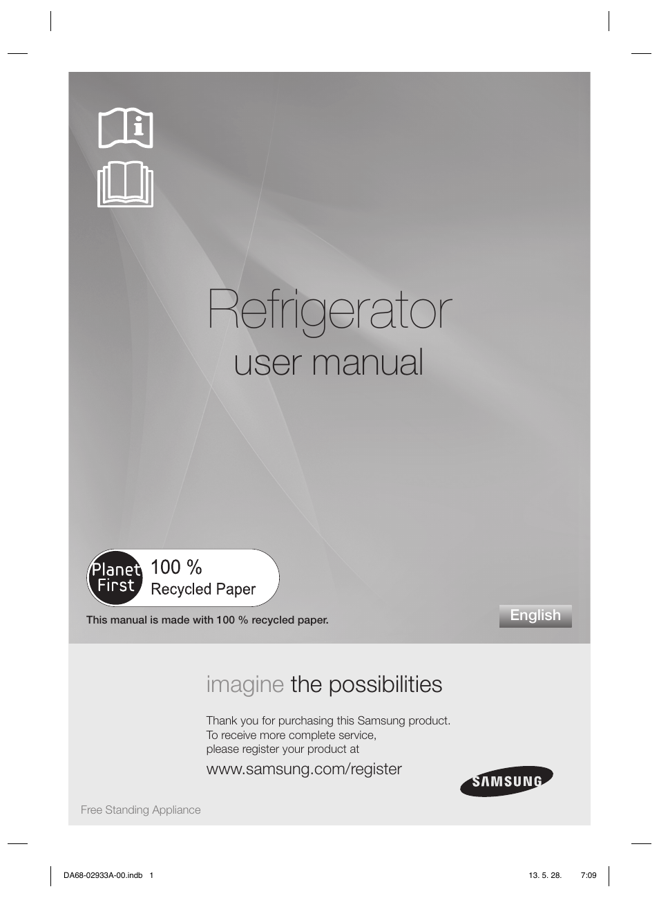 Samsung RR3773ATCSR User Manual | 112 pages