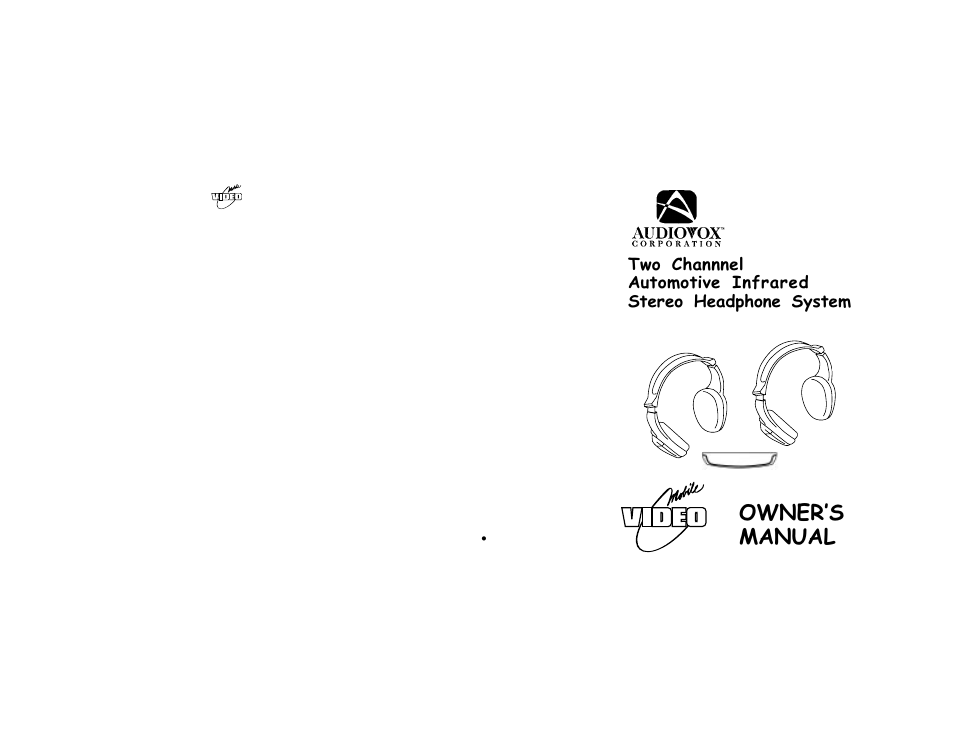 Audiovox WHS250 User Manual | 2 pages