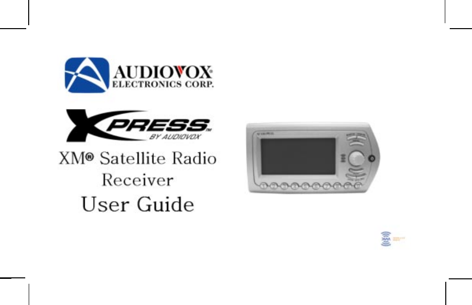 Audiovox XMH-10 User Manual | 42 pages