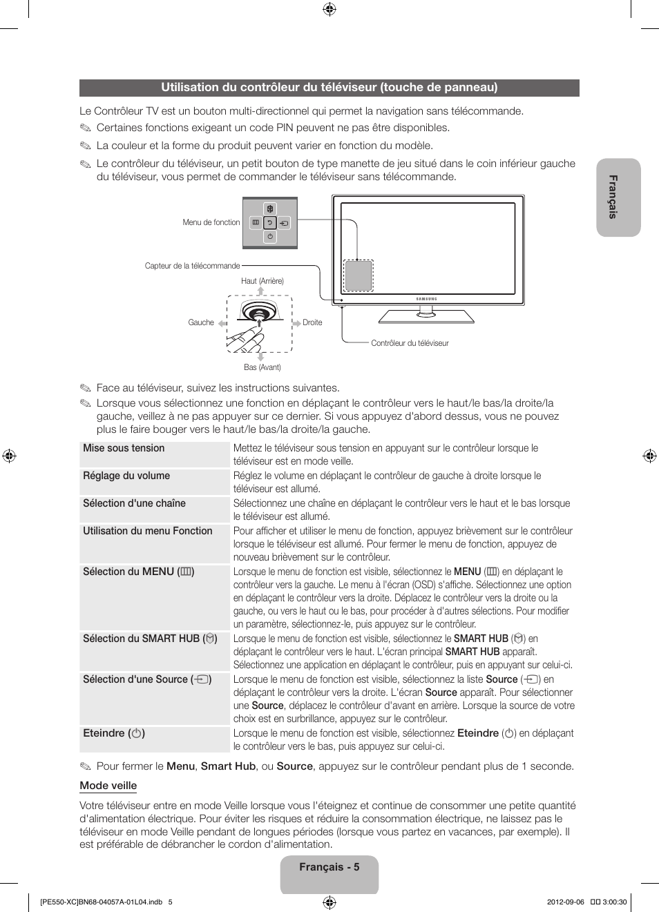 Samsung PS60E550D1W User Manual | Page 27 / 88