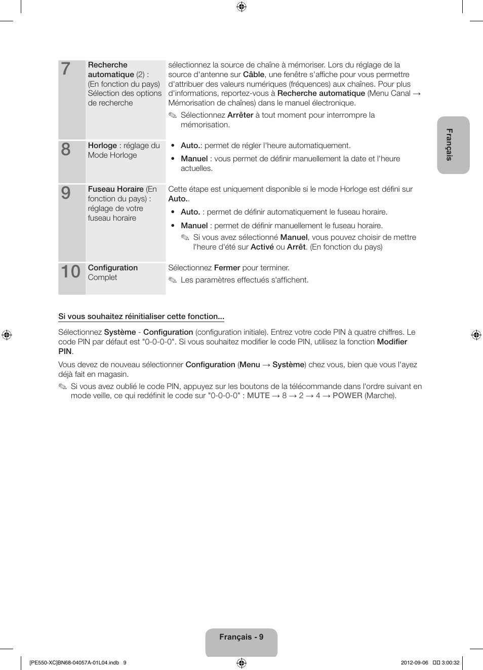 Samsung PS60E550D1W User Manual | Page 31 / 88
