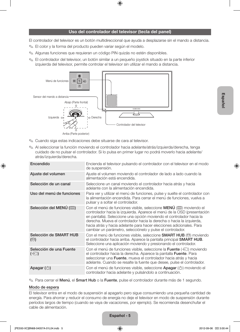 Samsung PS60E550D1W User Manual | Page 49 / 88