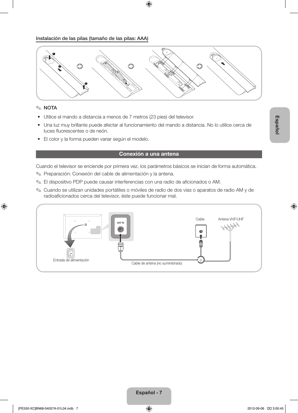 Samsung PS60E550D1W User Manual | Page 51 / 88