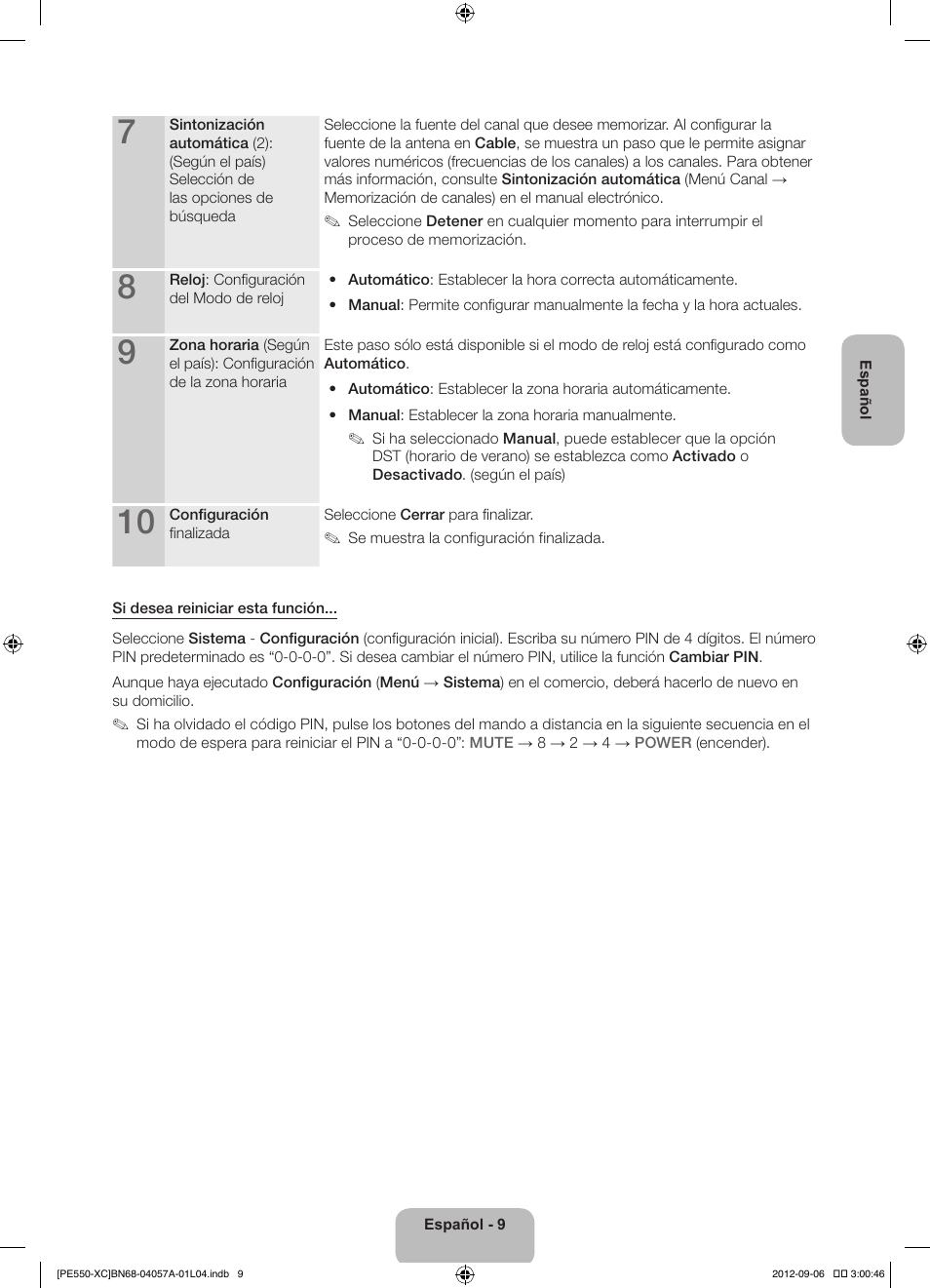 Samsung PS60E550D1W User Manual | Page 53 / 88