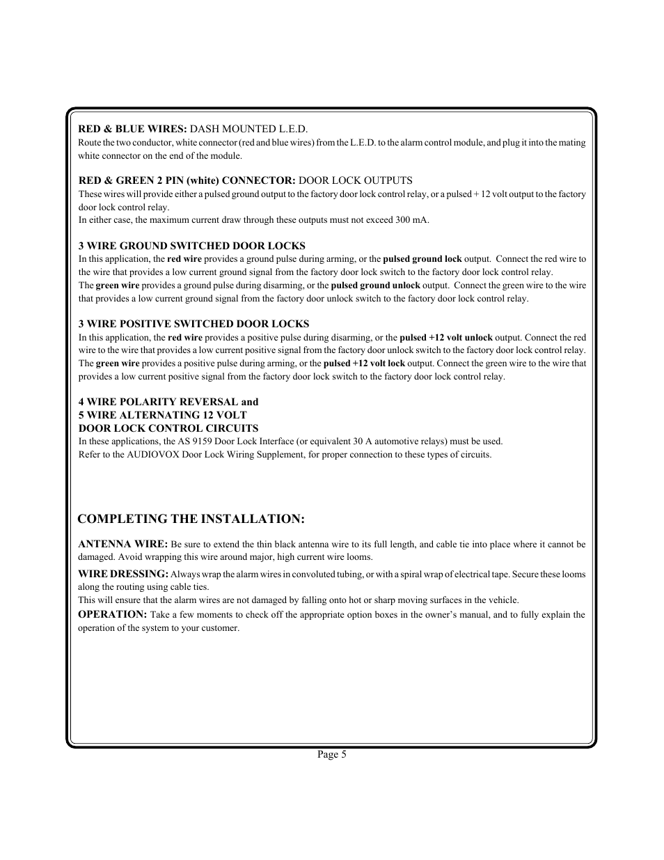 Audiovox PS-230i User Manual | Page 6 / 24