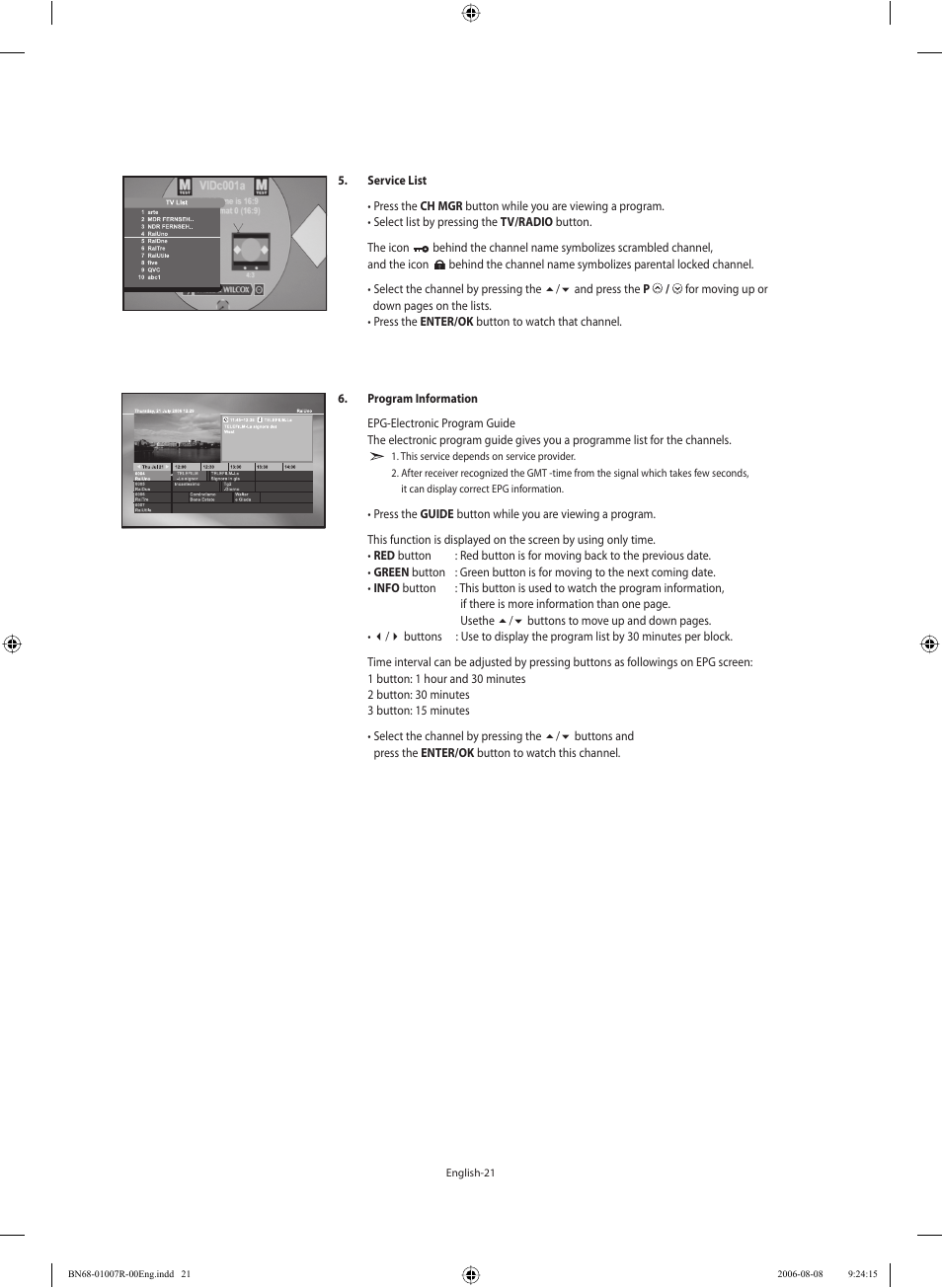 Samsung LE37S73BD User Manual | Page 23 / 81