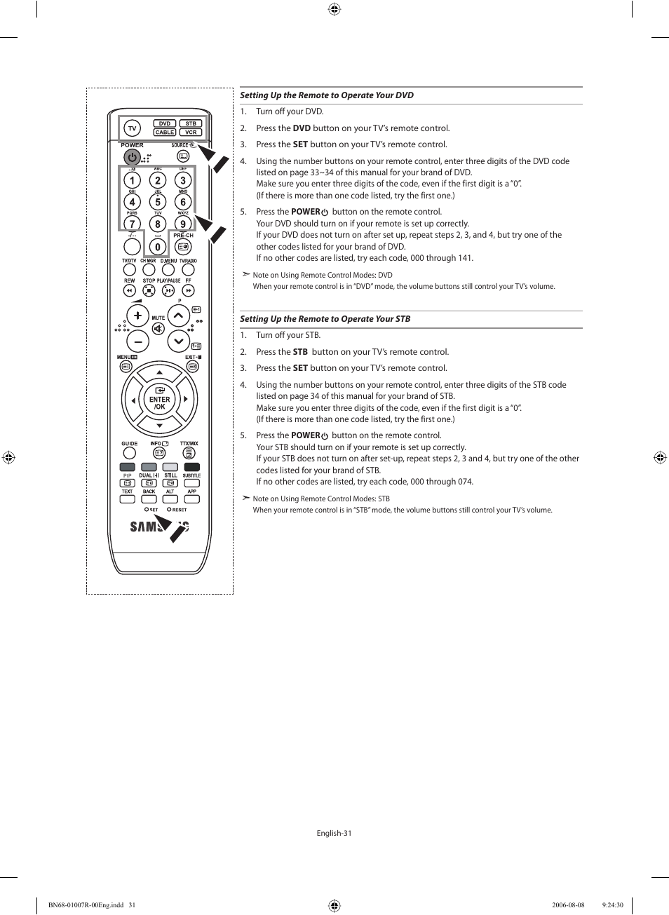 Samsung LE37S73BD User Manual | Page 33 / 81