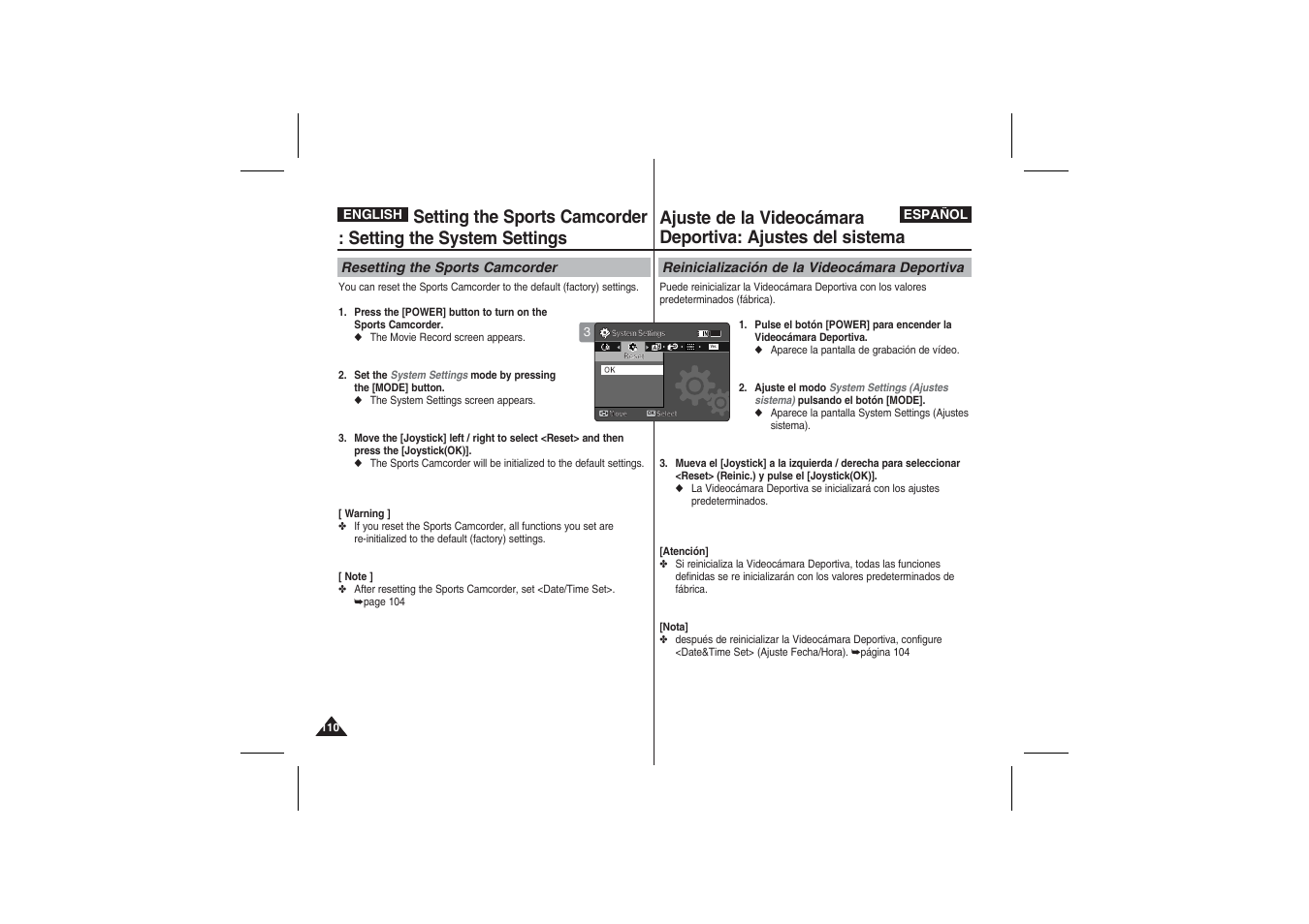 Demo | Samsung VP-X210L User Manual | Page 110 / 145