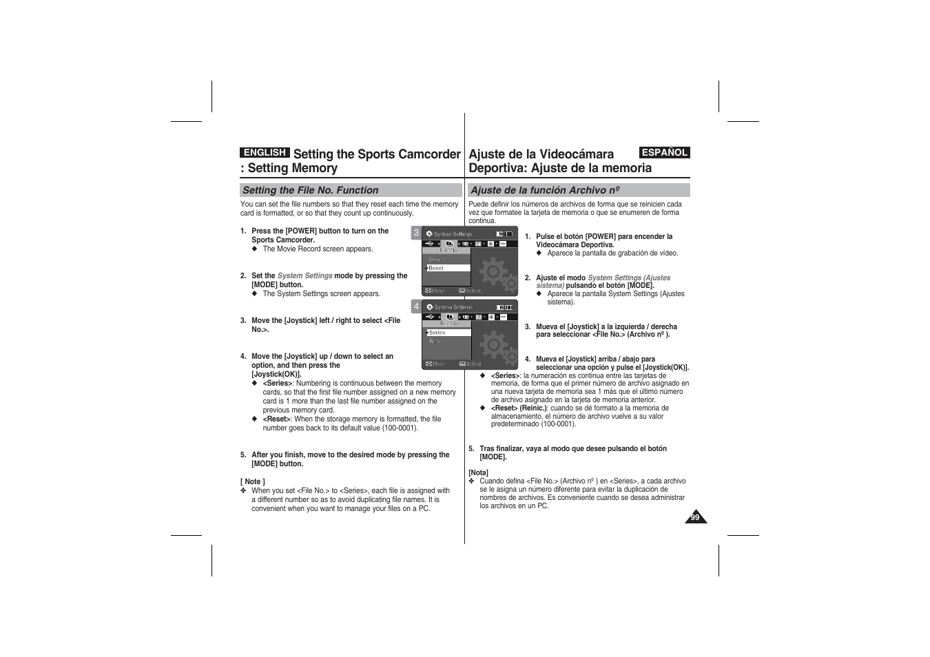 Samsung VP-X210L User Manual | Page 99 / 145