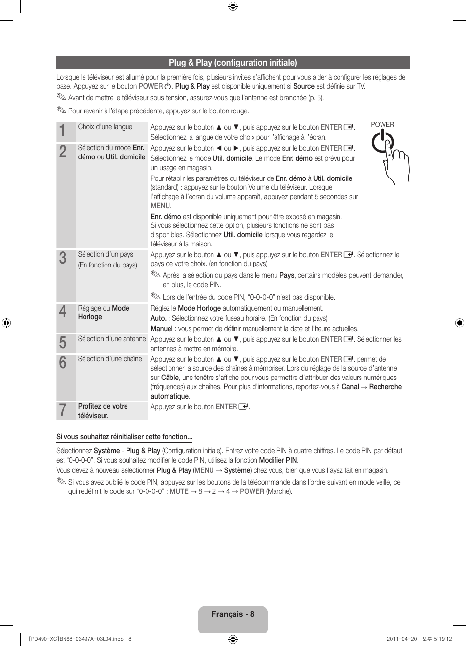 Samsung PS51D490A1W User Manual | Page 26 / 74
