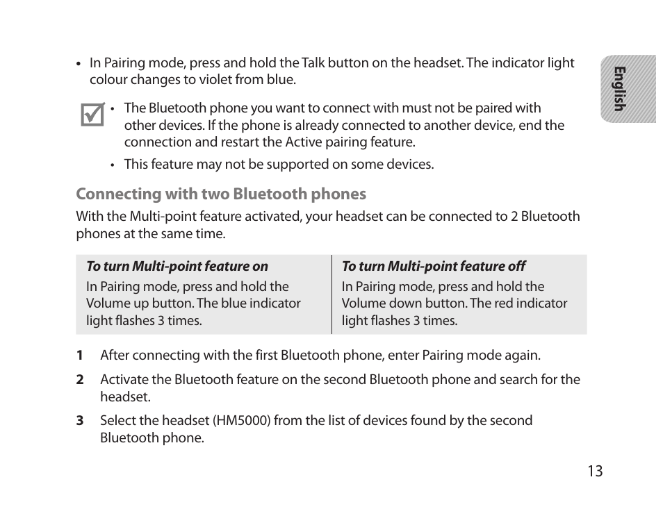 Samsung HM5000 User Manual | Page 15 / 77