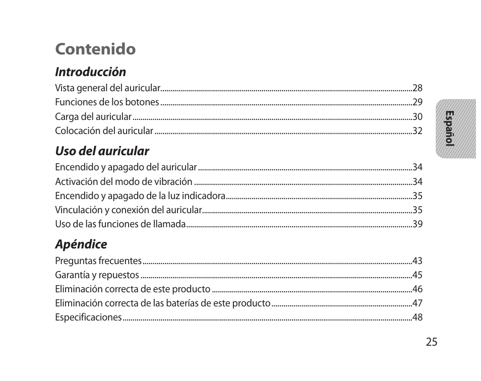 Samsung HM5000 User Manual | Page 27 / 77