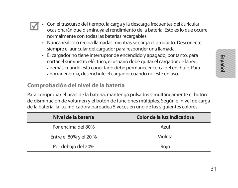 Samsung HM5000 User Manual | Page 33 / 77