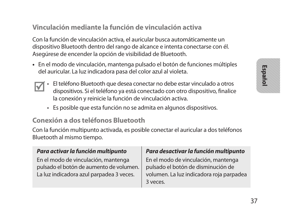 Samsung HM5000 User Manual | Page 39 / 77