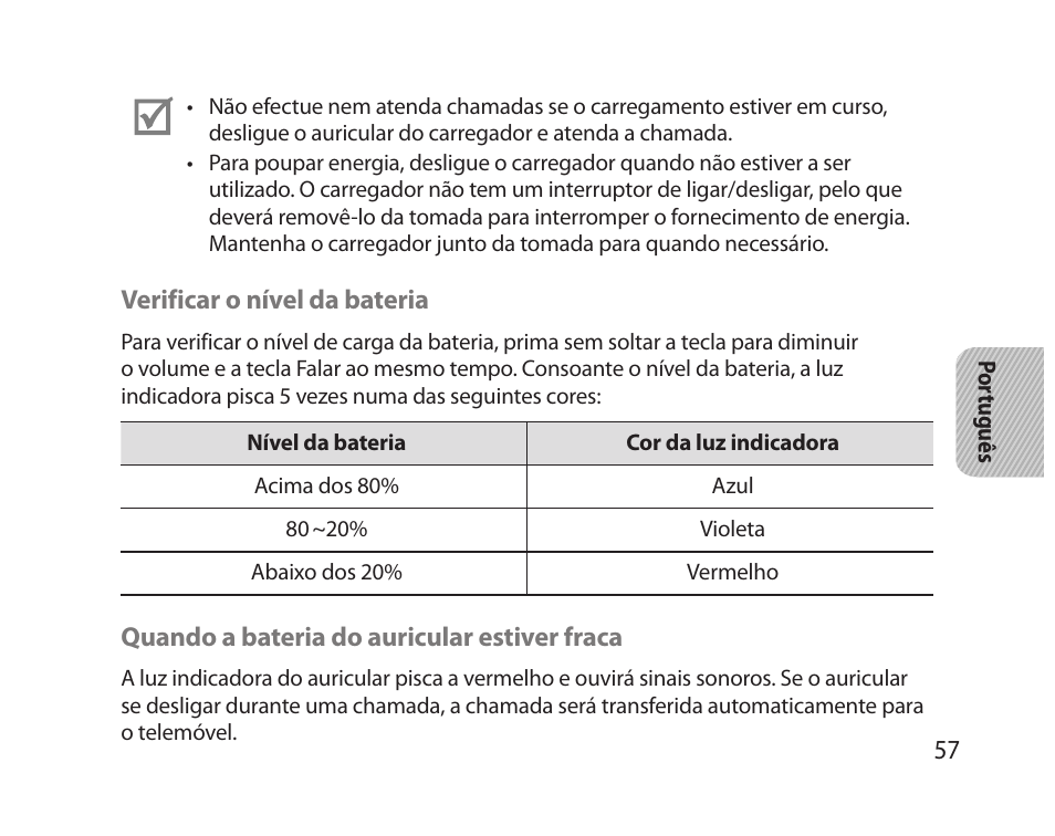 Samsung HM5000 User Manual | Page 59 / 77