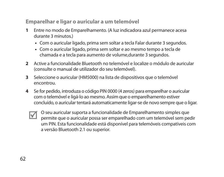 Samsung HM5000 User Manual | Page 64 / 77