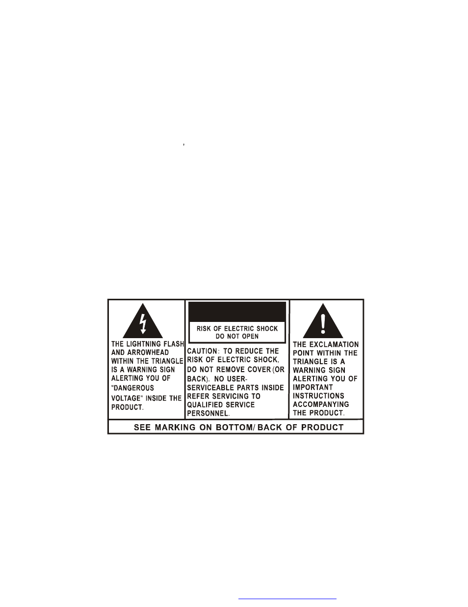 Caution | Audiovox DS9106PK User Manual | Page 4 / 33