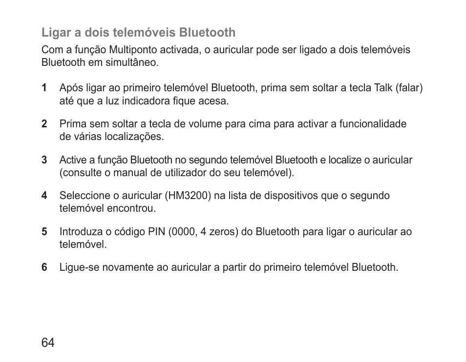 Samsung BHM3200 User Manual | Page 66 / 80
