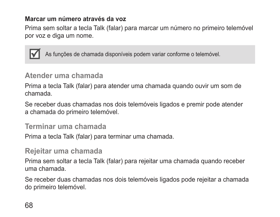 Samsung BHM3200 User Manual | Page 70 / 80