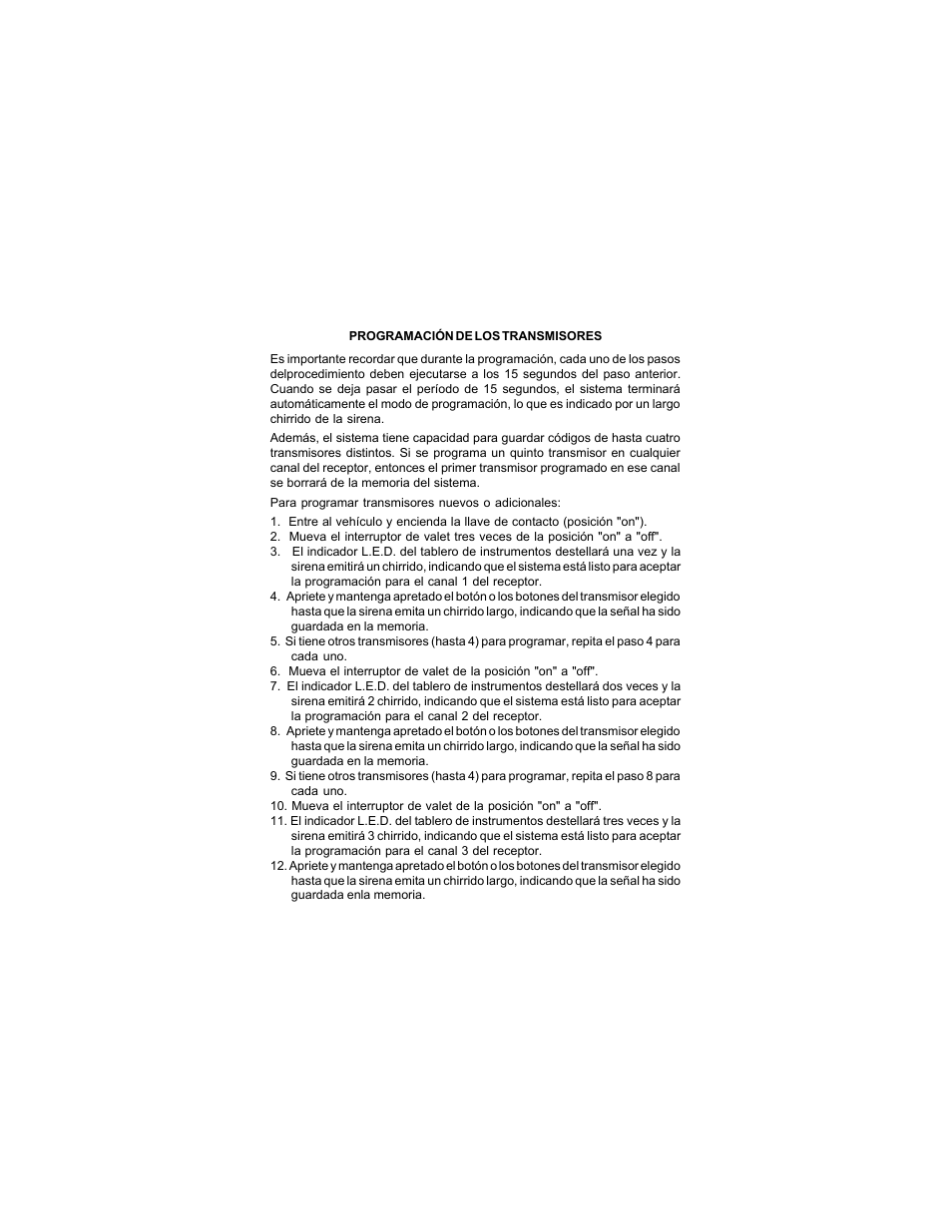 Audiovox APS 95 BT3S User Manual | Page 10 / 12