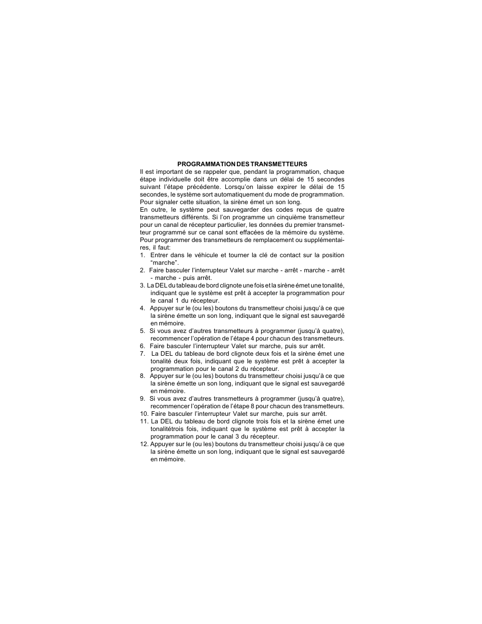 Audiovox APS 95 BT3S User Manual | Page 6 / 12