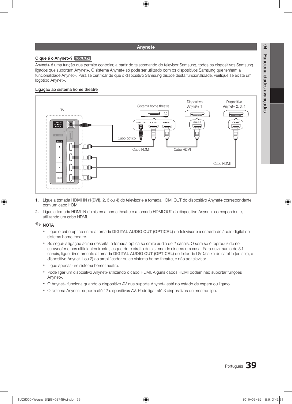 Samsung UE40C6000RW User Manual | Page 201 / 325