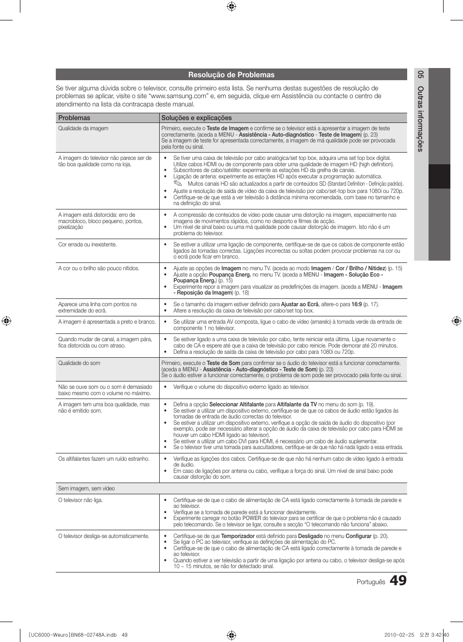 Samsung UE40C6000RW User Manual | Page 211 / 325