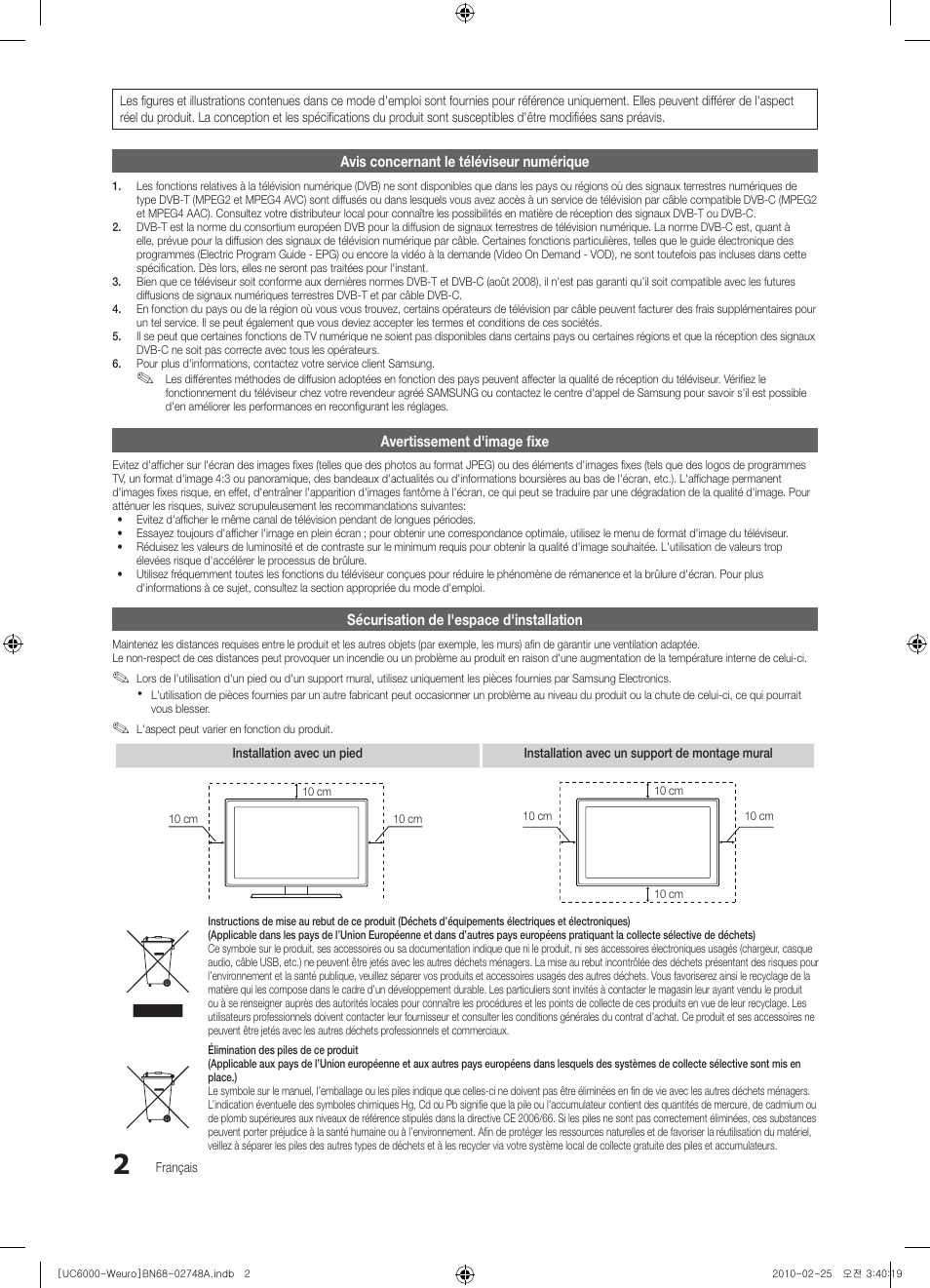 Samsung UE40C6000RW User Manual | Page 56 / 325