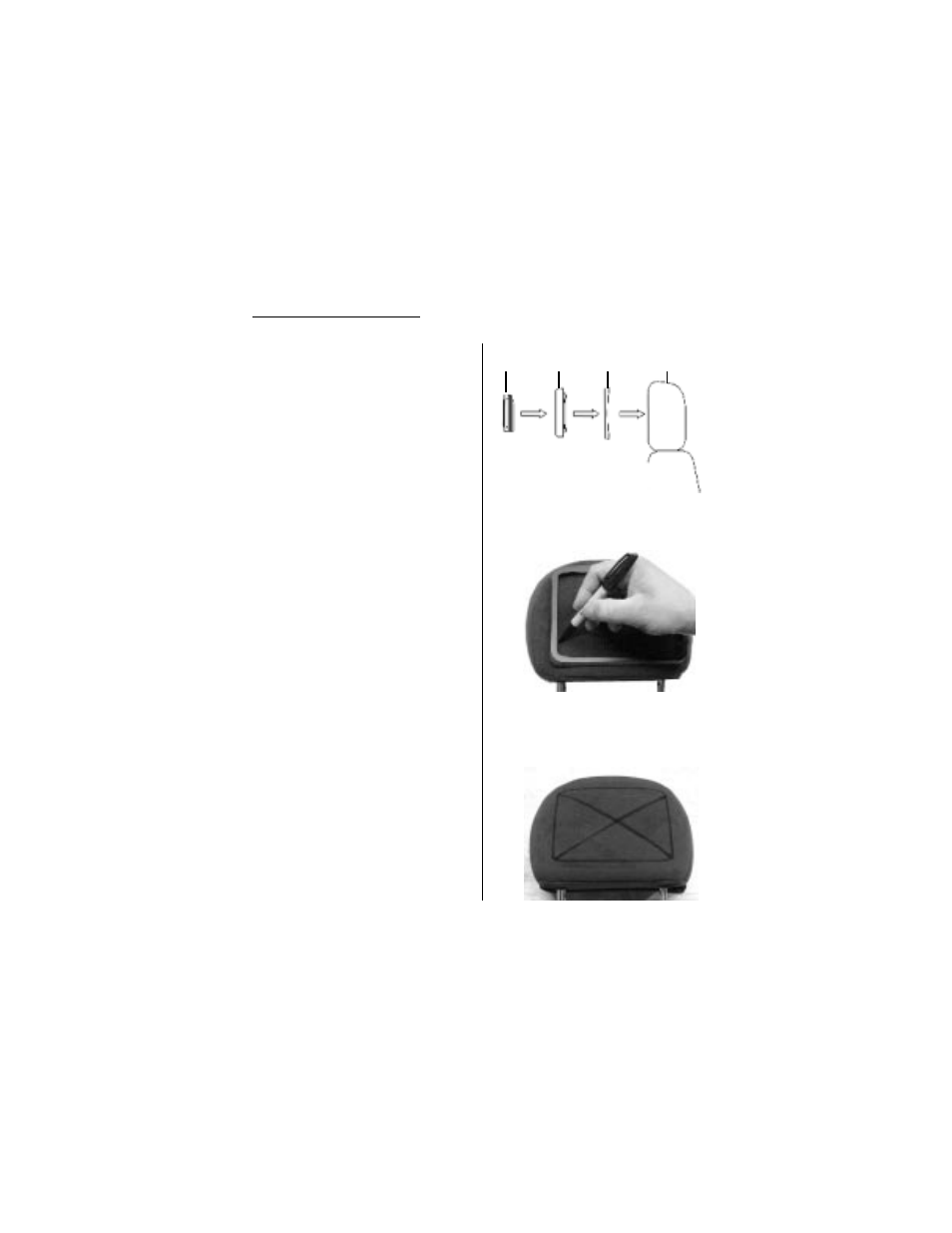 Headrest mounting | Audiovox LCM5043NP User Manual | Page 8 / 20