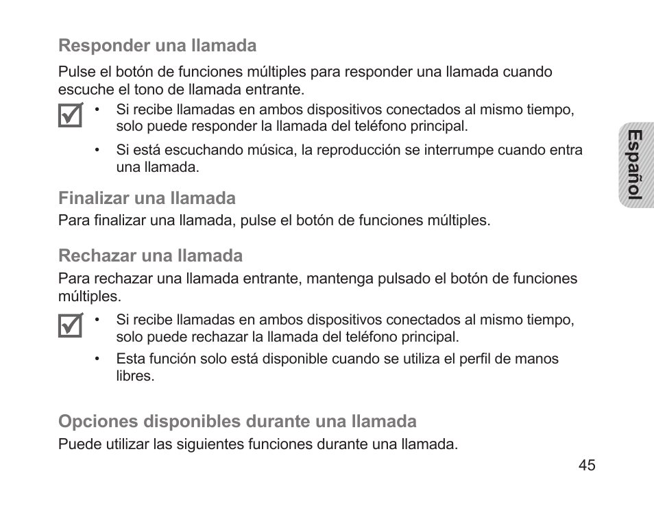 Samsung HM1700 User Manual | Page 47 / 84