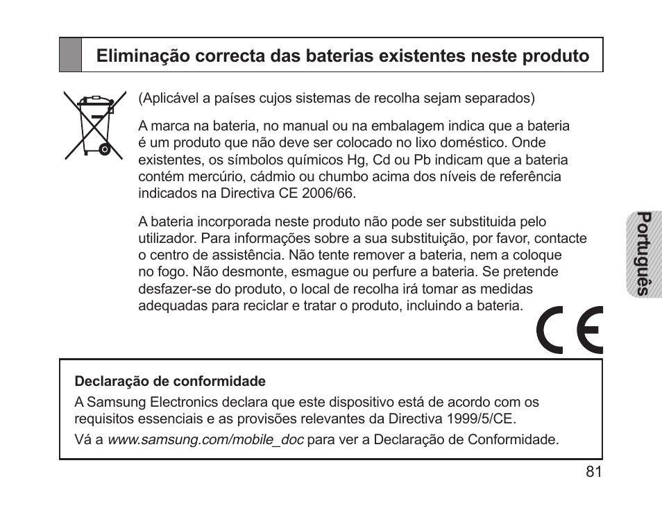 Samsung HM1700 User Manual | Page 83 / 84