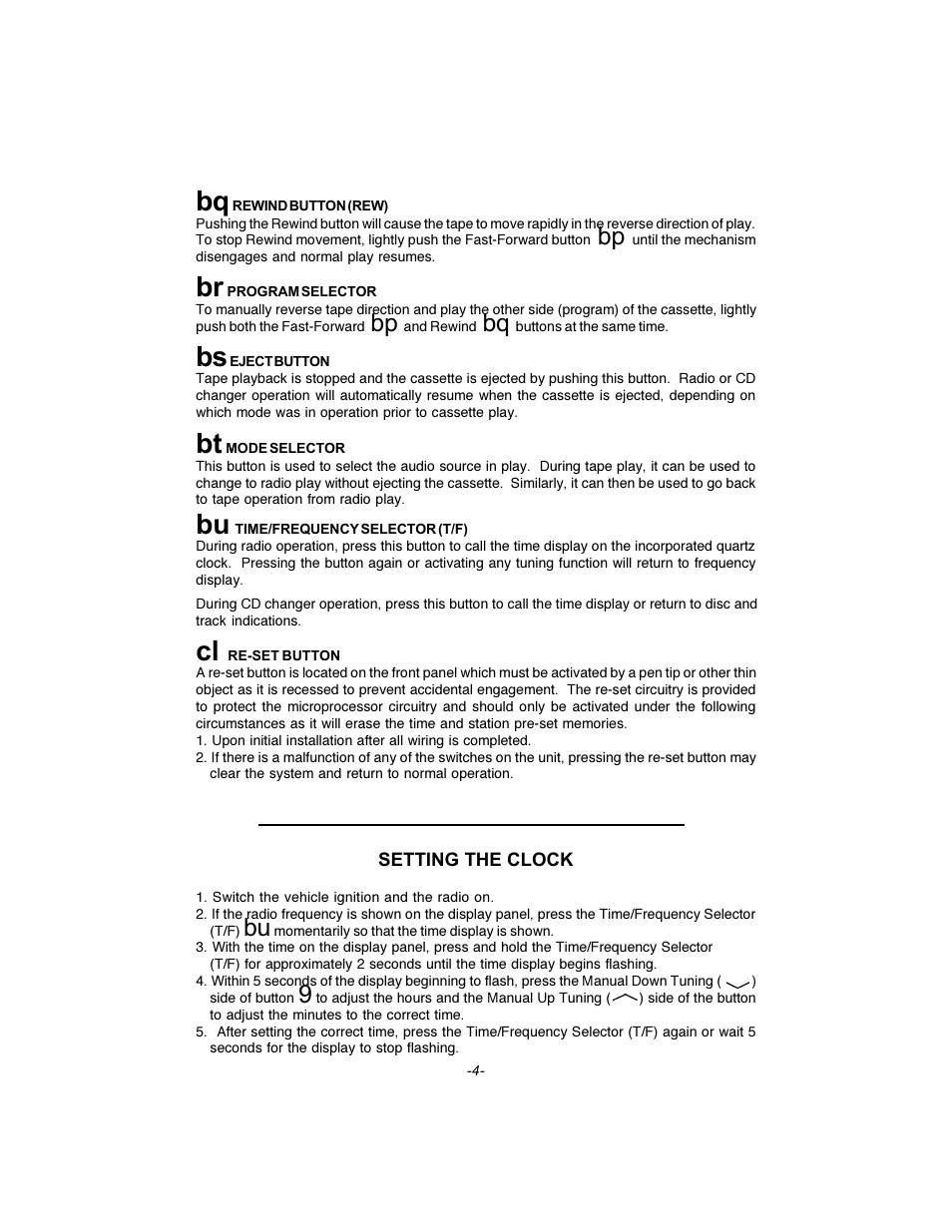 Audiovox FD-250 User Manual | Page 5 / 8