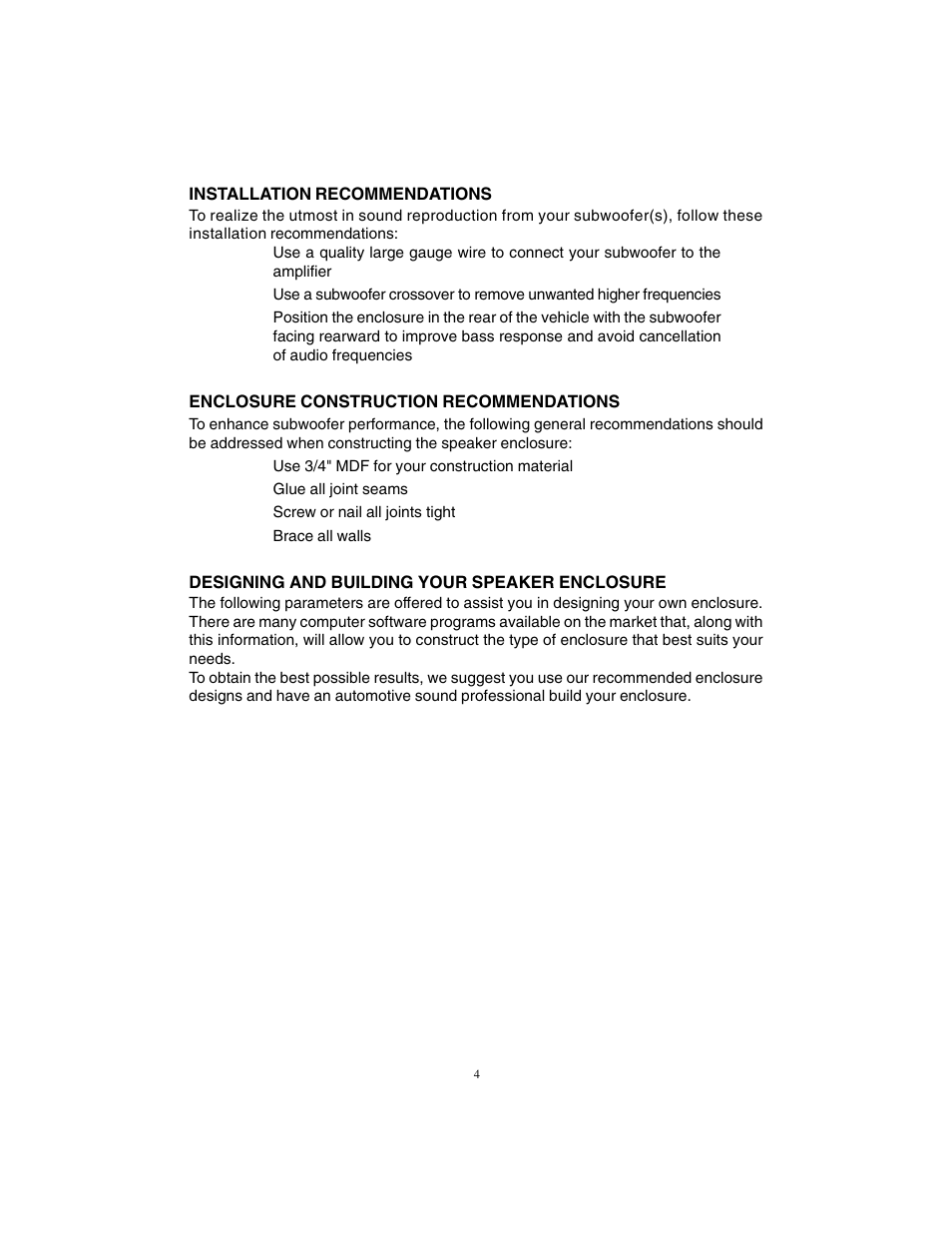 Audiovox Rampage AVW121 User Manual | Page 4 / 6