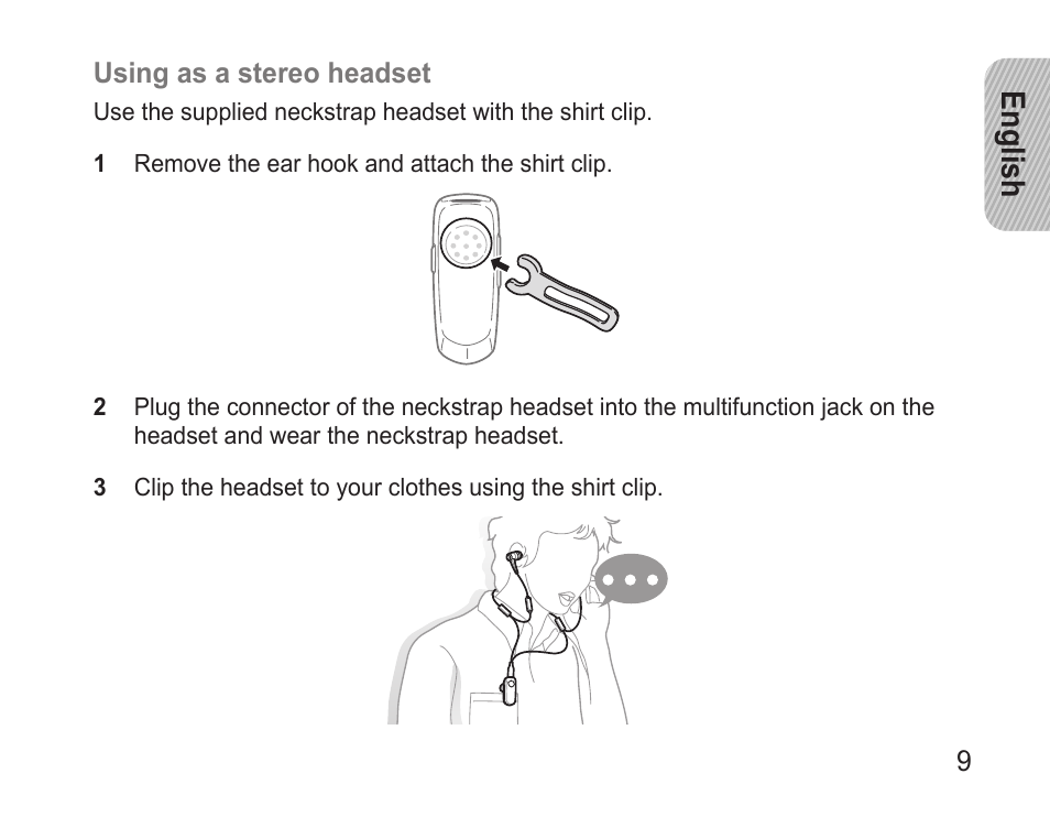 English | Samsung BHM3500 User Manual | Page 11 / 87