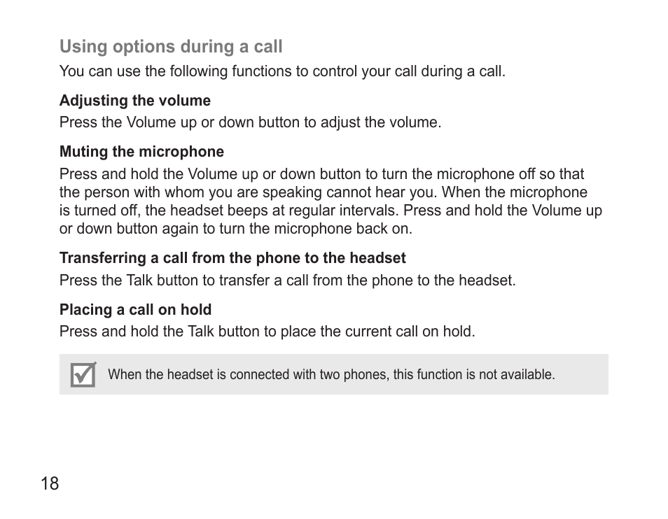 Samsung BHM3500 User Manual | Page 20 / 87