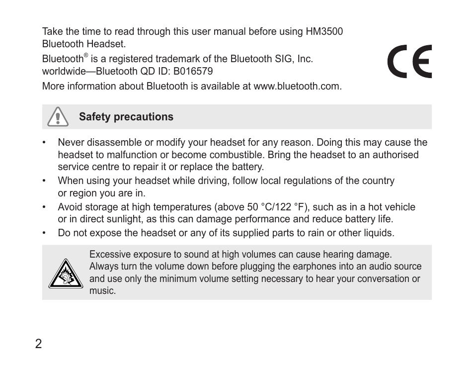 Samsung BHM3500 User Manual | Page 4 / 87